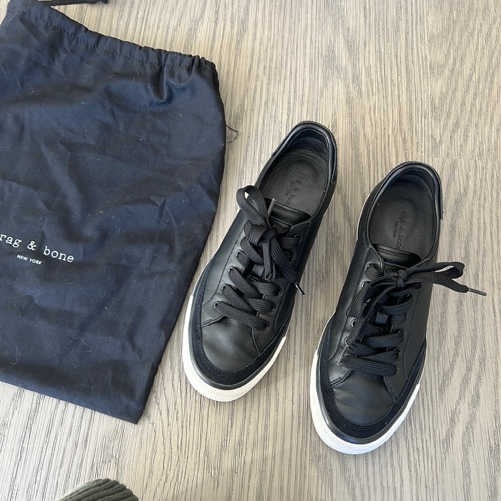 Rag & Bone leather army sneaker